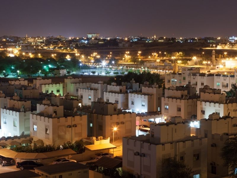 How to get from Bahrain Airport to Riffa Views?